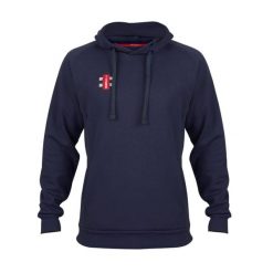 Bluza z kapturem Gray-Nicolls Velocity. Niebieskie bluzy GRAY-NICOLLS, m, bez wzorów, z bawełny, z kapturem, na fitness i siłownię. Za 290.00 zł.