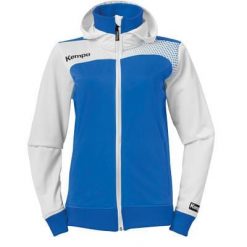 Kurtka damska Kempa Emotion. Białe kurtki Kempa, bez wzorów, sportowe, bez kaptura. W wyprzedaży za 179.45 zł.