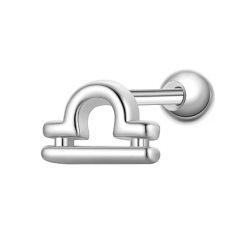 Glanzstücke München Piercing Sterling Silber Kolczyki 1 ct Damski. Szare kolczyki Glanzstücke München, srebrne. Za 110.49 zł.