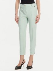 Maryley Spodnie materiałowe 25EB52Z/M24/43SP Zielony Regular Fit. Zielone spodnie materiałowe Maryley, bez wzorów, z materiału. Za 159.99 zł.
