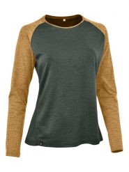 Maul Sport Koszulka funkcyjna "Eibelkopf" w kolorze oliwkowo-musztardowym rozmiar: 46. Brązowe t-shirty sportowe Maul Sport, bez wzorów, z materiału, bez ramiączek, outdoorowe. Za 208.99 zł.