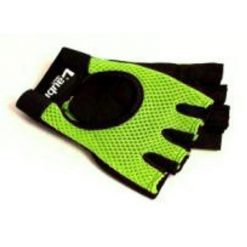 Rękawiczki fitness Laubr Sport zielone. Brązowe rękawiczki FIVE GLOVES, bez wzorów, z dzianiny, sportowe. Za 123.99 zł.