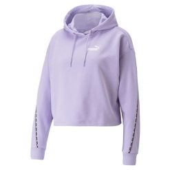 Bluza Sportowa Damska Puma Power Tape Tr. Czarne bluzy bez kaptura Puma, na zimę, l, bez wzorów, bez kaptura. Za 151.99 zł.