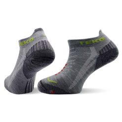 TEKO Low Cut Ultralight Cushion Birch - S. Szare skarpetki sportowe TEKO, bez wzorów, trekkingowe. Za 48.00 zł.