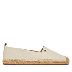 Espadryle LAUREN RALPH LAUREN. Białe espadryle Lauren Ralph Lauren, bez wzorów, bez obcasa. Za 329.99 zł.
