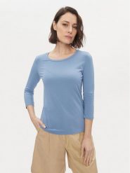 Weekend Max Mara Bluzka Multia 2415971031 Niebieski Regular Fit. Niebieskie bluzki Weekend Max Mara, s, bez wzorów, z bawełny, bez kołnierzyka, bez ramiączek. Za 169.99 zł.