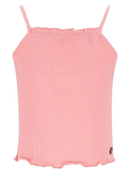 Like Flo Top "Evina" w kolorze jasnoróżowym rozmiar: 116. Różowe topy Like Flo, bez wzorów, bez kołnierzyka, bez ramiączek. Za 60.95 zł.