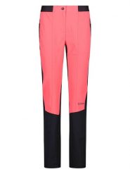 CMP Spodnie funkcyjne w kolorze czarno-różowym rozmiar: 36. Czarne spodnie sportowe CMP, bez wzorów, z materiału, outdoorowe. Za 201.08 zł.