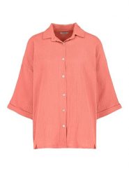 Sublevel Koszula w kolorze czerwonym rozmiar: M/L. Czerwone koszule Sublevel, l, bez wzorów, z bawełny, bez kołnierzyka, bez ramiączek. Za 100.52 zł.