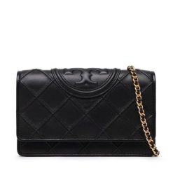 Torebka Tory Burch. Czarne kopertówki Tory Burch, bez wzorów, bez dodatków. Za 2,379.00 zł.