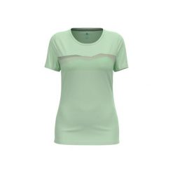 Koszulka damska Odlo F-DRY RIDGELINE T-shirt crew neck s/s. Zielone bielizna termoaktywna damska ODLO, bez wzorów, bez ramiączek. Za 269.99 zł.