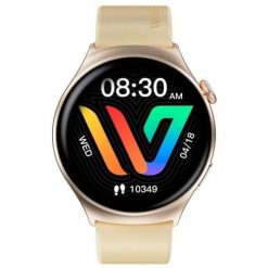 Smartwatch Weofly Curve złoty. Żółte smartbandy WEOFLY. Za 171.99 zł.