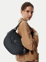 Guess Torebka HWSG97 56190 Czarny. Czarne torebki klasyczne Guess, z aplikacjami, ze skóry, bez dodatków. Za 634.99 zł.