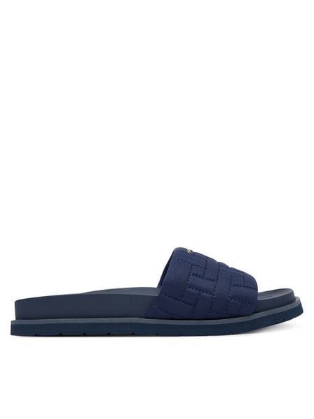 Gant Klapki 32507312 Granatowy. Niebieskie klapki Gant, bez wzorów, z materiału, bez obcasa, bez zapięcia. Za 329.99 zł.