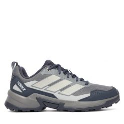 Trekkingi adidas. Szare buty trekkingowe adidas, bez zapięcia. Za 399.99 zł.