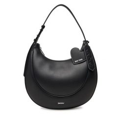 Torebka DKNY. Czarne torebki klasyczne DKNY, bez wzorów, klasyczne, bez dodatków. Za 459.99 zł.