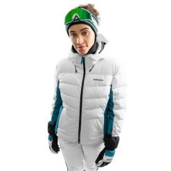 Damska kurtka narciarska Sporty zimowe Siroko W7-W Anniviers. Białe kurtki narciarskie SIROKO, na zimę, xs, bez wzorów, z materiału, bez kaptura, narciarskie. Za 1,062.00 zł.