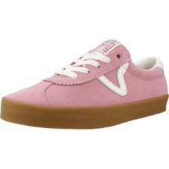 Buty VANS SPORT LOW Rose. Czerwone buty treningowe Vans, bez wzorów, z tkaniny, bez zapięcia. Za 293.99 zł.