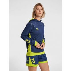 Damska bluza z kapturem Hummel hmlLEAD poly. Niebieskie bluzy Hummel, s, bez wzorów, eleganckie, bez ramiączek, z kapturem. W wyprzedaży za 228.90 zł.