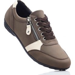 Wygodne buty sznurowane z pianką YouFoam bonprix brązowy. Buty sportowe lifestyle marki Mohito. Za 59.99 zł.