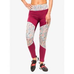 Legginsy wspinaczkowe damskie Ocun Rhea Leggings. Czerwone legginsy Ocun, bez wzorów. Za 167.99 zł.
