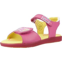 Sandały AGATHA RUIZ DE LA PRADA 242960A Rose. Czerwone sandały Agatha Ruiz de la Prada, bez wzorów, ze skóry, bez obcasa, bez zapięcia. Za 250.58 zł.