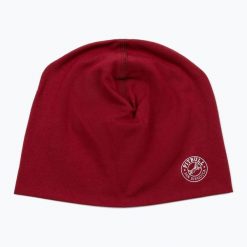 Czapka zimowa Pitbull San Diego Ca Beanie. Czerwone czapki zimowe PITBULL, bez wzorów, z bawełny, sportowe. Za 52.99 zł.