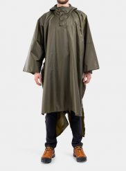 Peleryna przeciwdeszczowa Tatonka Poncho. Zielone kurtki przeciwdeszczowe Tatonka, s, bez wzorów, z syntetyku, bez kaptura, trekkingowe. Za 263.99 zł.