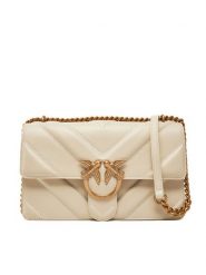 PINKO Torebka Love One Classic Light Dc PE 25 PLTT 104549 A26Z Écru. Kopertówki Pinko, bez wzorów, ze skóry, wizytowe, bez dodatków. Za 1,379.00 zł.