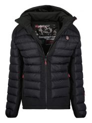 Canadian Peak Kurtka pikowana "Aurelieneak" w kolorze czarnym rozmiar: XL. Czarne kurtki Canadian Peak, xl, z aplikacjami, bez kaptura. Za 170.87 zł.