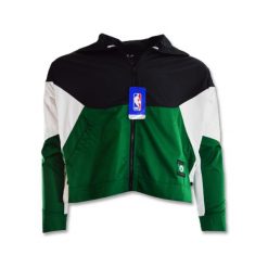 Damska Sportowa Kurtka wiatrówka Nike Performance NBA Boston Celtics. Czarne kurtki przejściowe sportowe Nike, bez wzorów, bez kaptura. Za 251.00 zł.