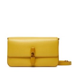Torebka Furla. Żółte listonoszki Furla, bez wzorów, bez dodatków. Za 1,319.00 zł.