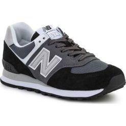 Buty New Balance W WL574VI1. Czarne buty treningowe New Balance, bez wzorów, z gumy, bez zapięcia. Za 518.89 zł.