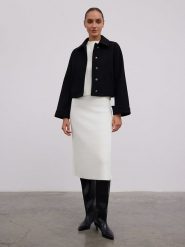 BGN Spódnica w kolorze białym rozmiar: 40. Białe spódnice BGN, na co dzień, bez wzorów, midi, proste. Za 78.99 zł.