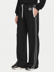 MICHAEL Michael Kors Spodnie dresowe MR630Y0K8N Czarny Regular Fit. Czarne spodnie dresowe MICHAEL Michael Kors, bez wzorów, z dresówki. Za 789.99 zł.