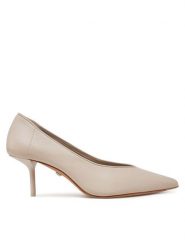 Max Mara Szpilki 2514521151600 Écru. Szpilki Max Mara, bez wzorów, ze skóry, bez obcasa, na szpilce, bez zapięcia. Za 2,499.00 zł.