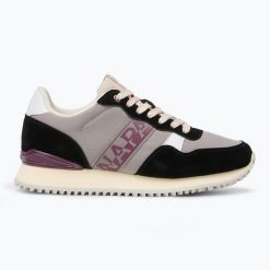 Buty damskie Napapijri Astra. Szare trekkingi Napapijri, bez wzorów, bez zapięcia, trekkingowe. Za 229.99 zł.
