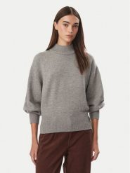 HUGO Sweter Sorellenio 50569389 Szary Relaxed Fit. Szare swetry Hugo, m, bez wzorów, z wełny, bez ramiączek. Za 799.99 zł.