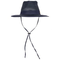 Klasyczny Kapelusz Unisex Panama. Niebieskie kapelusze Trespass, bez wzorów, z materiału, klasyczne. Za 90.99 zł.