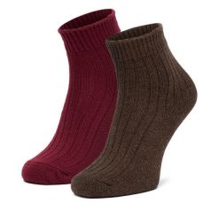 Skarpety długie Nine West. Brązowe skarpetki Nine West, bez wzorów. Za 39.99 zł.