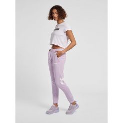 Hummel Koszulka sportowa hml Legacy Woman Cropped T-shirt. Białe t-shirty sportowe Hummel, xs, bez wzorów, z bawełny, bez ramiączek, do biegania. Za 27.00 zł.