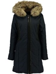 Canadian Peak Parka "Cyrielle" w kolorze granatowym rozmiar: M. Niebieskie płaszcze Canadian Peak, m, bez wzorów, bez kaptura. Za 233.26 zł.