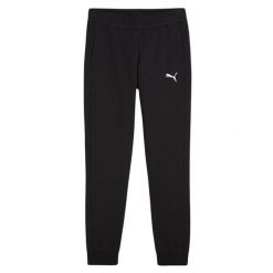 Damskie Spodnie Do Biegania Team Goal Casuals. Czarne spodnie dresowe Puma, bez wzorów, długie. Za 209.99 zł.