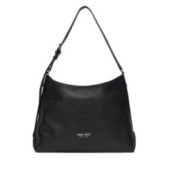 Torebka Nine West. Czarne torebki klasyczne Nine West, bez wzorów, klasyczne, bez dodatków. Za 279.99 zł.