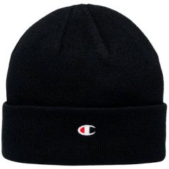 Czapka zimowa unisex CHAMPION. Czarne czapki zimowe Champion, bez wzorów. Za 75.00 zł.