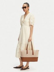 Furla Torebka Olivia LWB01940 BX3542 CN TCO00 Beżowy. Brązowe torebki klasyczne Furla, bez wzorów, z materiału, bez dodatków. Za 1,479.00 zł.