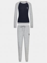 U.S. Polo Assn. Piżama Ev Gijm 16817 Szary Regular Fit. Szare piżamy U.S. Polo Assn., s, bez wzorów, z syntetyku, bez kołnierzyka, bez ramiączek. Za 299.99 zł.