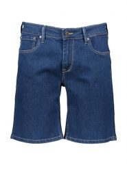 Pepe Jeans Szorty dżinsowe w kolorze granatowym rozmiar: W28. Niebieskie szorty Pepe Jeans, z aplikacjami, z jeansu, klasyczne. Za 114.71 zł.