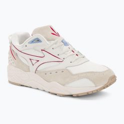 Buty Mizuno Contender. Białe buty trekkingowe Mizuno, bez zapięcia. Za 269.99 zł.