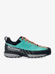 Buty podejściowe damskie SCARPA Mescalito. Niebieskie buty treningowe Scarpa, bez wzorów, z gumy, bez zapięcia, wspinaczkowe. Za 691.89 zł.